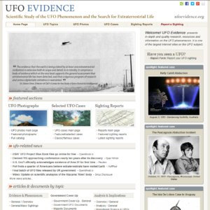 在りし日のufoevidence.org